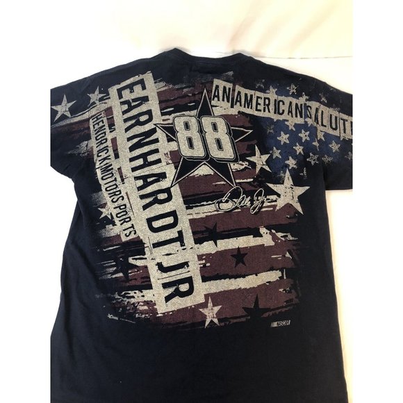 Dale Earnhardt Jr Shirt All Over Double Sided Chase Authentics 2015 Large - Picture 2 of 11